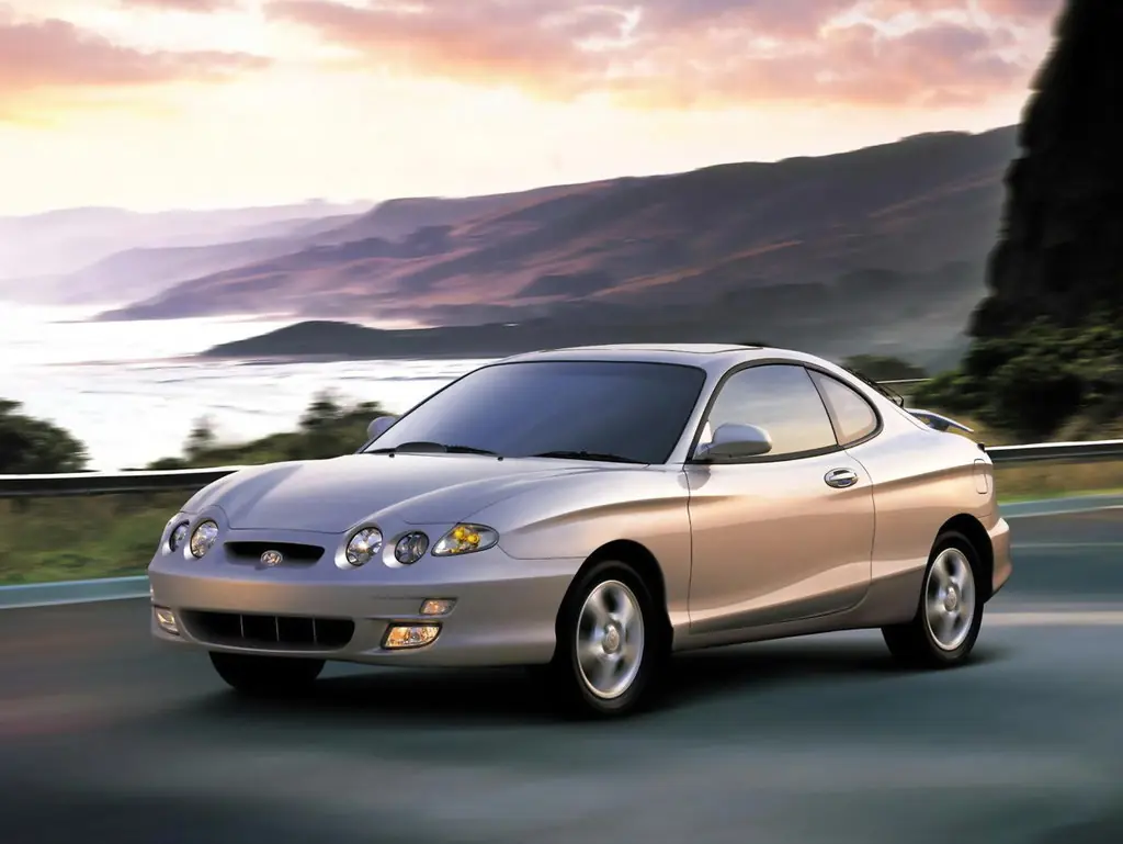 Hyundai Coupe (RD) 1 поколение, рестайлинг, купе (09.1999 - 09.2001)